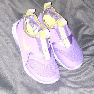 Nike Flex Runner girls 10.5c lilac/lemon twist